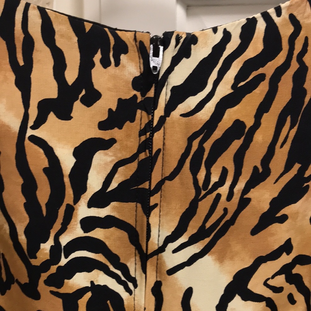 Vintage Rabbit Rabbit Rabbit Deigns tiger print dress - Picture 5 of 9